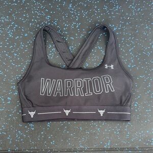 Under Armour Warrior Black Sports Bra